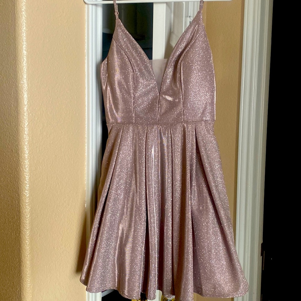 Rosegold dress